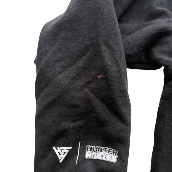 Hypland Hunter X Hunter Mens Black Hoodie Medium M Pullover Sweatshirt HXH Anime - Picture 12 of 12
